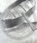 A Sketch Of A Wooden Boat
